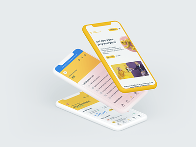 Concept Screens for Online Payment Platform