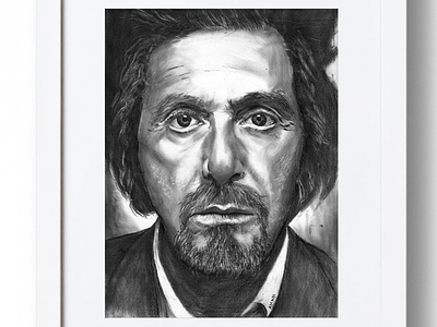 Al Pacino graphite sketches