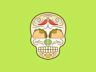 Taco Skull