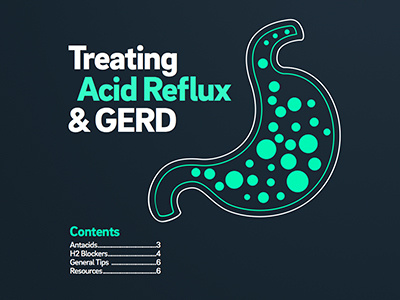 Gerd Guide Cover acid reflux design gerd health logo pdf