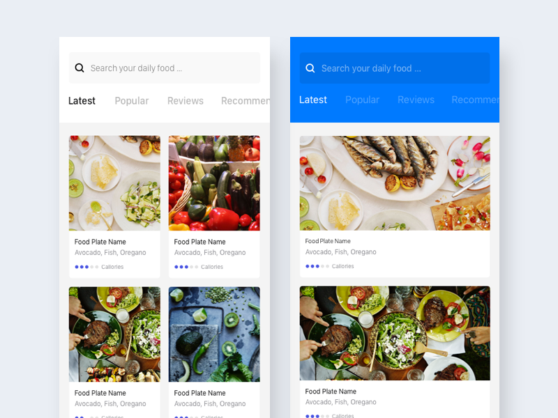 Food Delivery Service Application Design by Ergonized on Dribbble