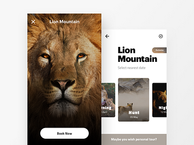 Mobile Application for Safari Tour Operator android animals ios mobile application safari tour zoo