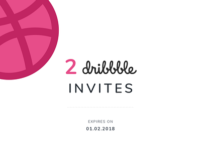 Dribbble Invites Preview