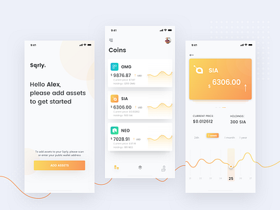 Crypto Tracker App by Anastasia Krimerman on Dribbble