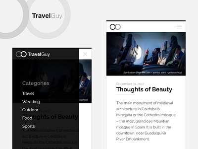 TravelGuy - Blogging Website