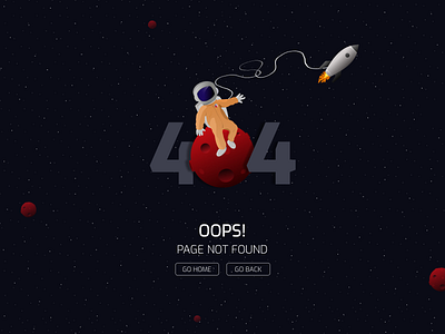 404 Page Concept