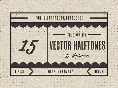 Vector Halftones