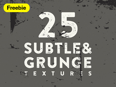 25 Grunge & Subtle Vector Textures freebie grunge subtle textures vector