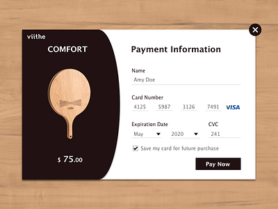 Daily UI | Checkout checkout payment website