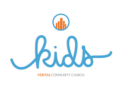 Veritas Kids Logo kids logo script