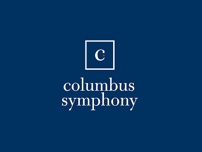 Columbus Symphony Brand Mark branding identity logo symphony