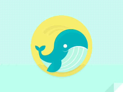 Yunus, The Whale animal icon illustration logo mammal ocean sea smile water whale