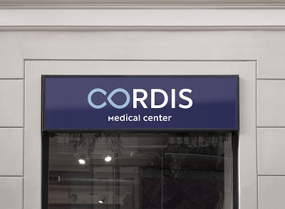 CORDIS | Medical center | Signboard branding cardiac identity logo medical logo medicine surgery