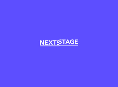 NEXT STAGE - logo concept branding free concept free logo identity logo logotype next stage step typography underline unused