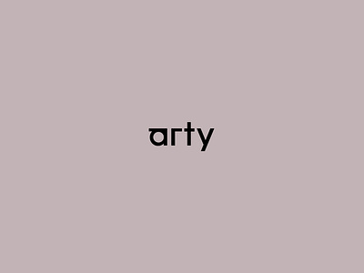 arty - minimalistic concept