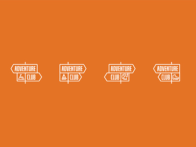 ⛺️ Adventure Club - NEW case on Behance! branding dynamic logo flexible identity identity logo logotype