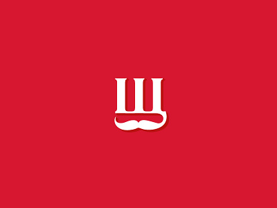 Logo «Schedrov» butcher shop color cyrillic dribbble letter logo logotype mustache