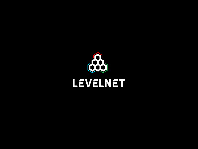 LevelNet - Logotype redesign black cyber dribbble ico levelnet logo logotype sucurity token website