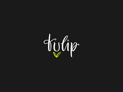 Tulip - lettering logo branding calligraphy concept dribbble identity lettering logo logotype tulip