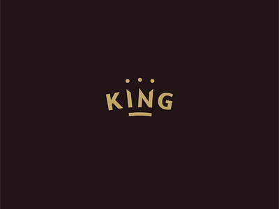 King - logo branding concept dribbble identity lettering logo logotype typography