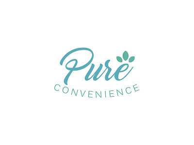 Pure Convenience Logo Design art director branding graphic design letter design logo logo design logo designer logotype sarmasan dorian visual identity