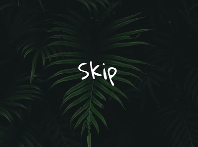 Skip App Landing Page app design logo social network uidesign