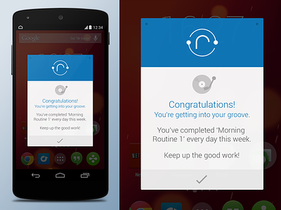 Android Popup UI android app design dialog google popup ui ux