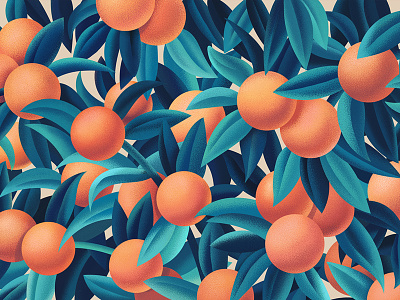 Orange digital digitalllustration illustration illustrator orange pattern vector