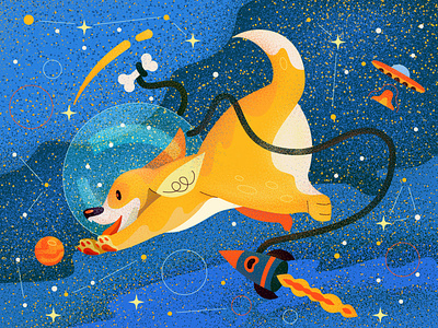 Corgi game character by bevouliin on Dribbble