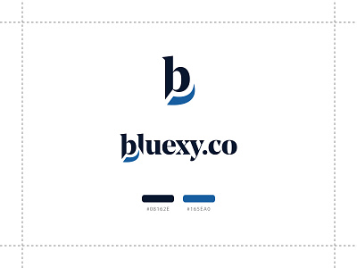 Bluexy Logo Design brand design logo simple