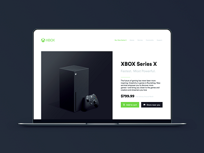 #DailyUI Day 12 Challenge android app buy clean design ecommerce flat ios minimal sell series x simple ui ux uxer web web design xbox