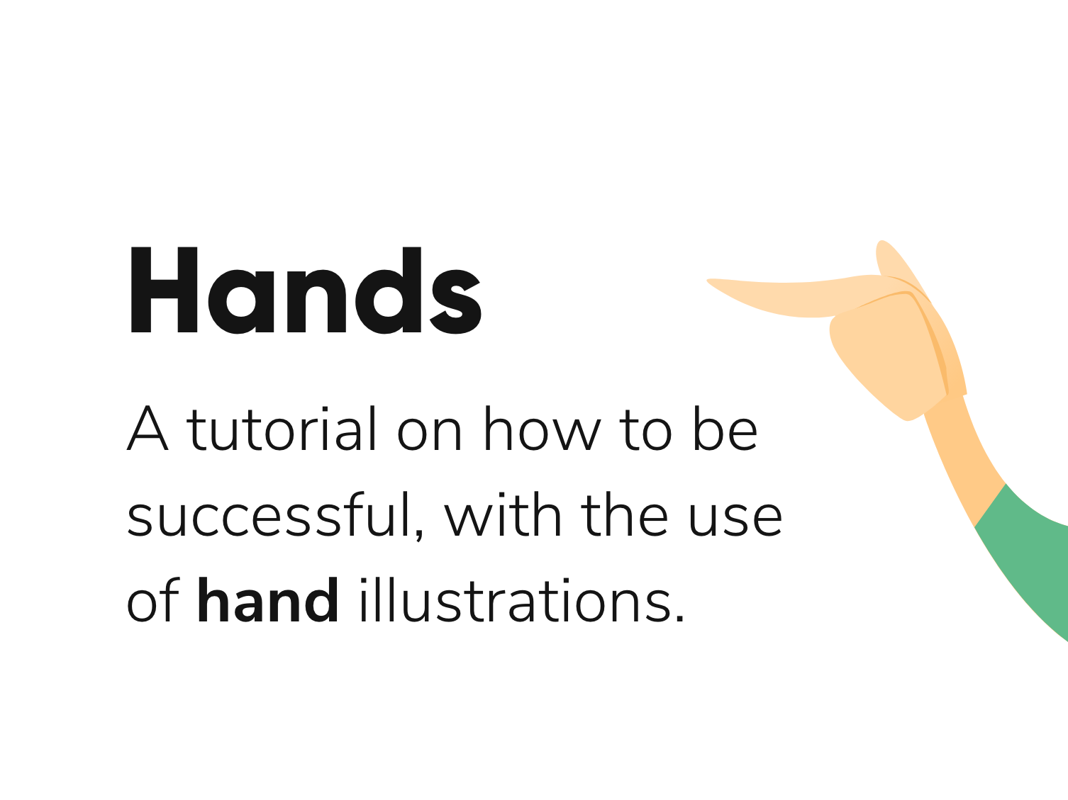 Hands a tutorial by Samarth Nayyar on Dribbble