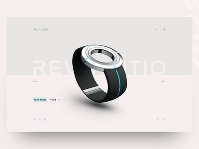 Revolutio Watch design graphic watch web