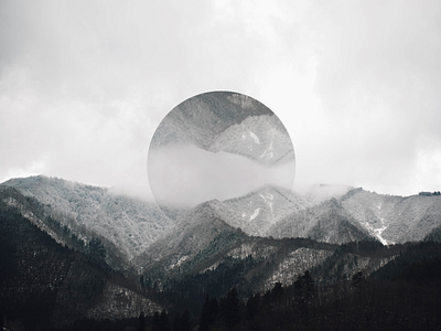 Mountain Circle by Lynsey Duncan on Dribbble