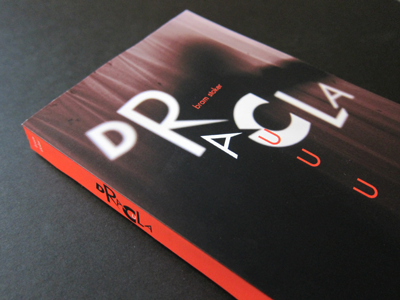 Dracula Book Cover book cover dracula typography