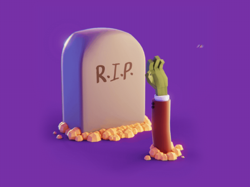 Almost... 3d animation 3d character animation blender3d character gif halloween