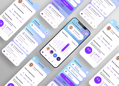 Doctor Appointment madewithadobexd ui ui design uidesign
