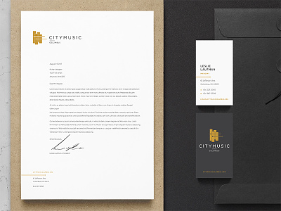 CityMusic Columbus Business Collateral