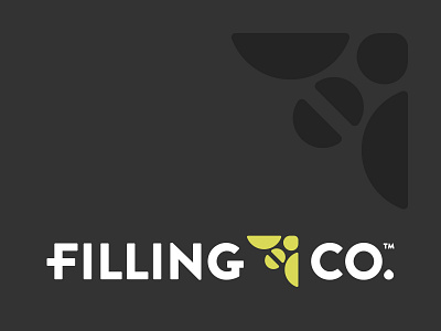 Filling Co. Logo bee branding design ecommerce f icon illustration logo retail typography
