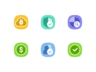 PersonalApply™ Icons brand coloful family finance finance app finance logo iconography icons tone tone on tone ui