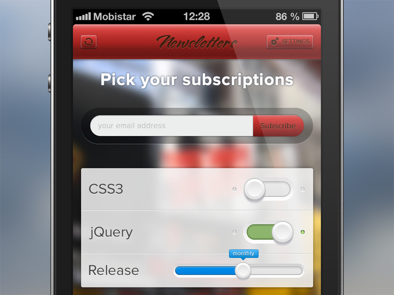 Mobile app form practice mobile ui ux mobile design app mobiledesign form toggle ios interface glow header menu texture dashboard color scheme toggle buttons togglebuttons switch toggleswitch toggle switch fireworks slider iphone