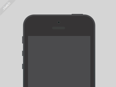 Simple Vector Iphone Sketch Freebie By Gauthier Eloy On Dribbble