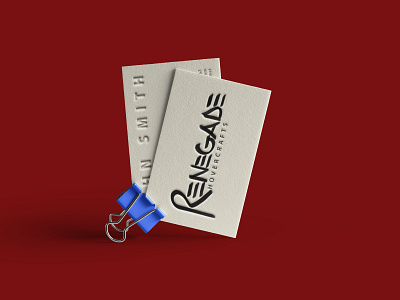 Renegade Business Card branding design