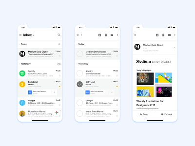 Redesign Gmail
