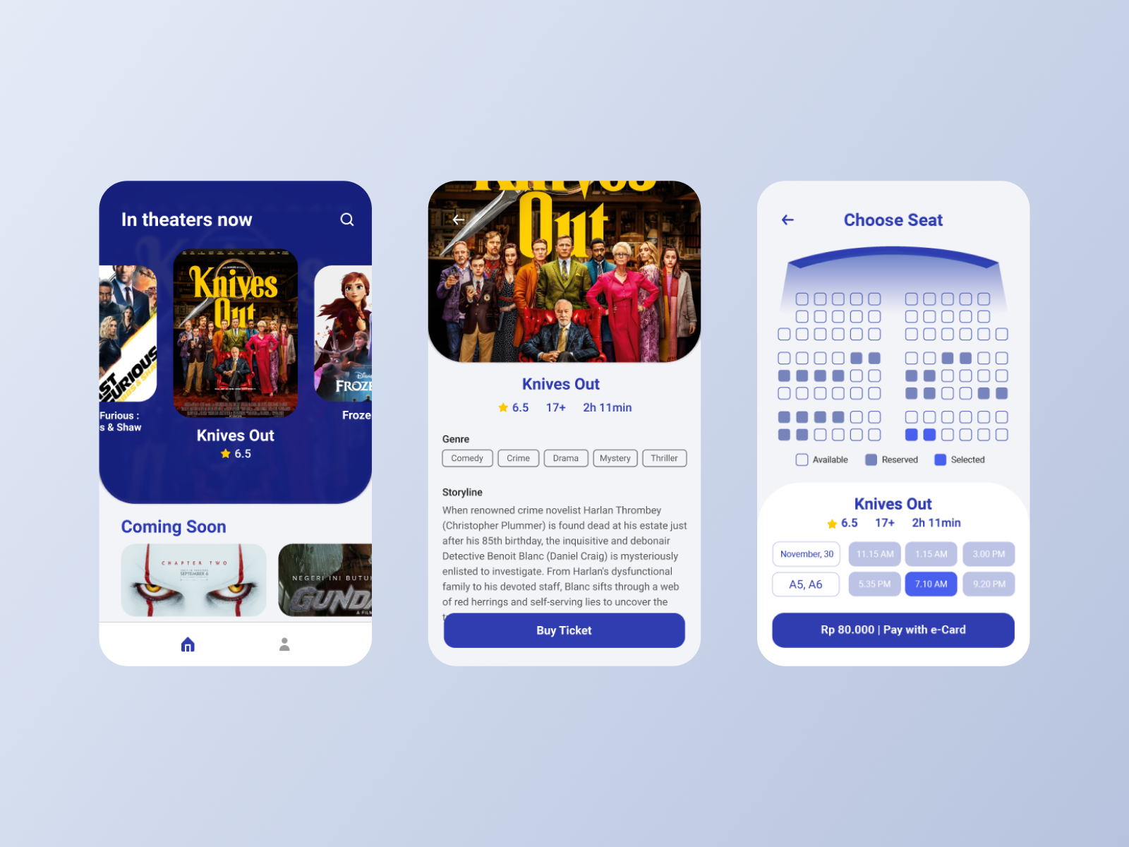 Movie App by Dimas Prakoso on Dribbble