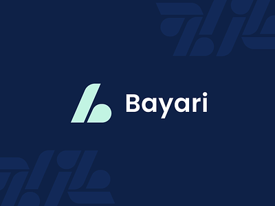 Bayari Logo - Digital Wallet App Logo app apps b b logo brand branding clean design illustration initial logo ui uiux ux