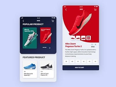 E-Commerce App | Shopping Bag User Interface