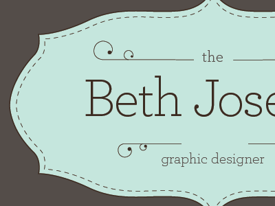 New self-branding archer blue grey self branding typography vintage