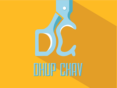 Dhup Chav -  Logo for local barbers in Mumbai