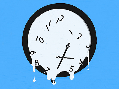 Quarantine Time clock conceptual confused covid 19 digital illustration editorial editorial illustration illustration lockdown minimal quarantine time